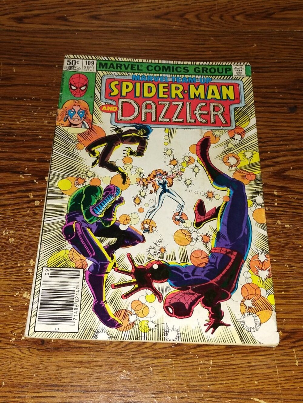 Marvel Team-Up: #109 starring Spider-man and Dazzler (Marvel Comics, 1981)